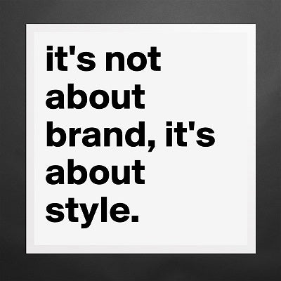 style not brand look expensive for less