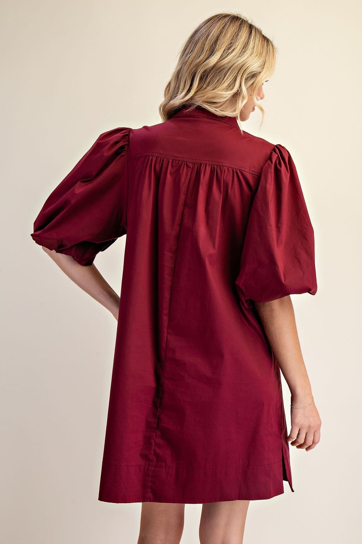 Mandarin Collar Dress sold by A Velvet Window