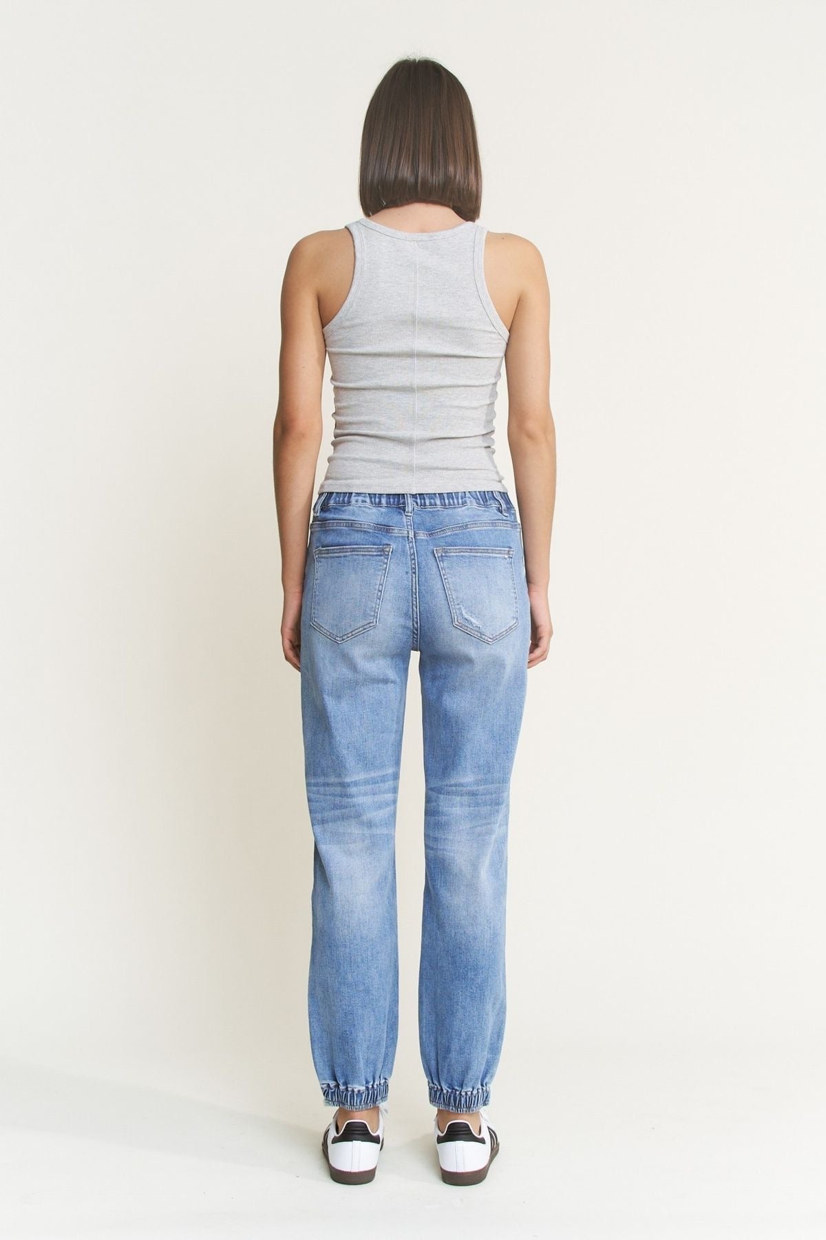 Denim Jogger sold by A Velvet Window