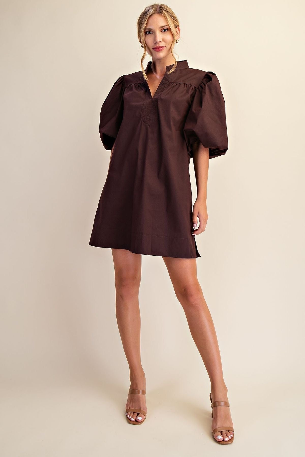Mandarin Collar Dress sold by A Velvet Window