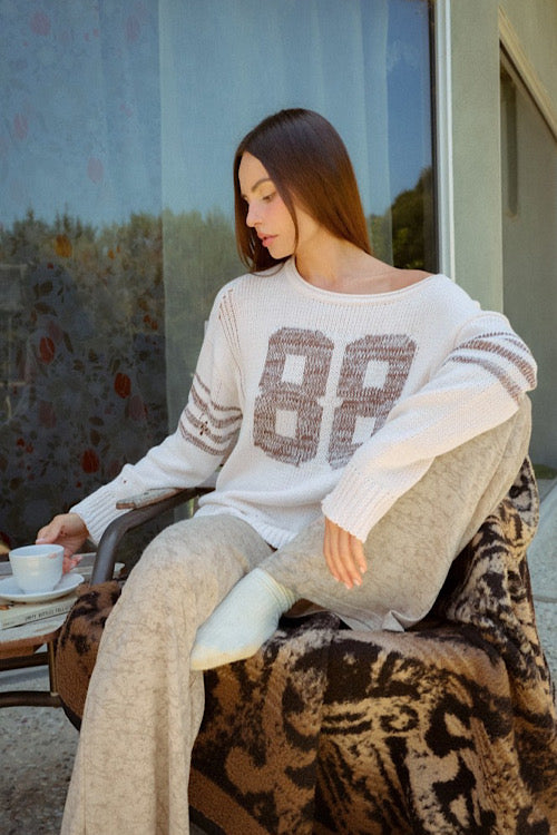 Collared Stripe Sweater sold by A Velvet Window