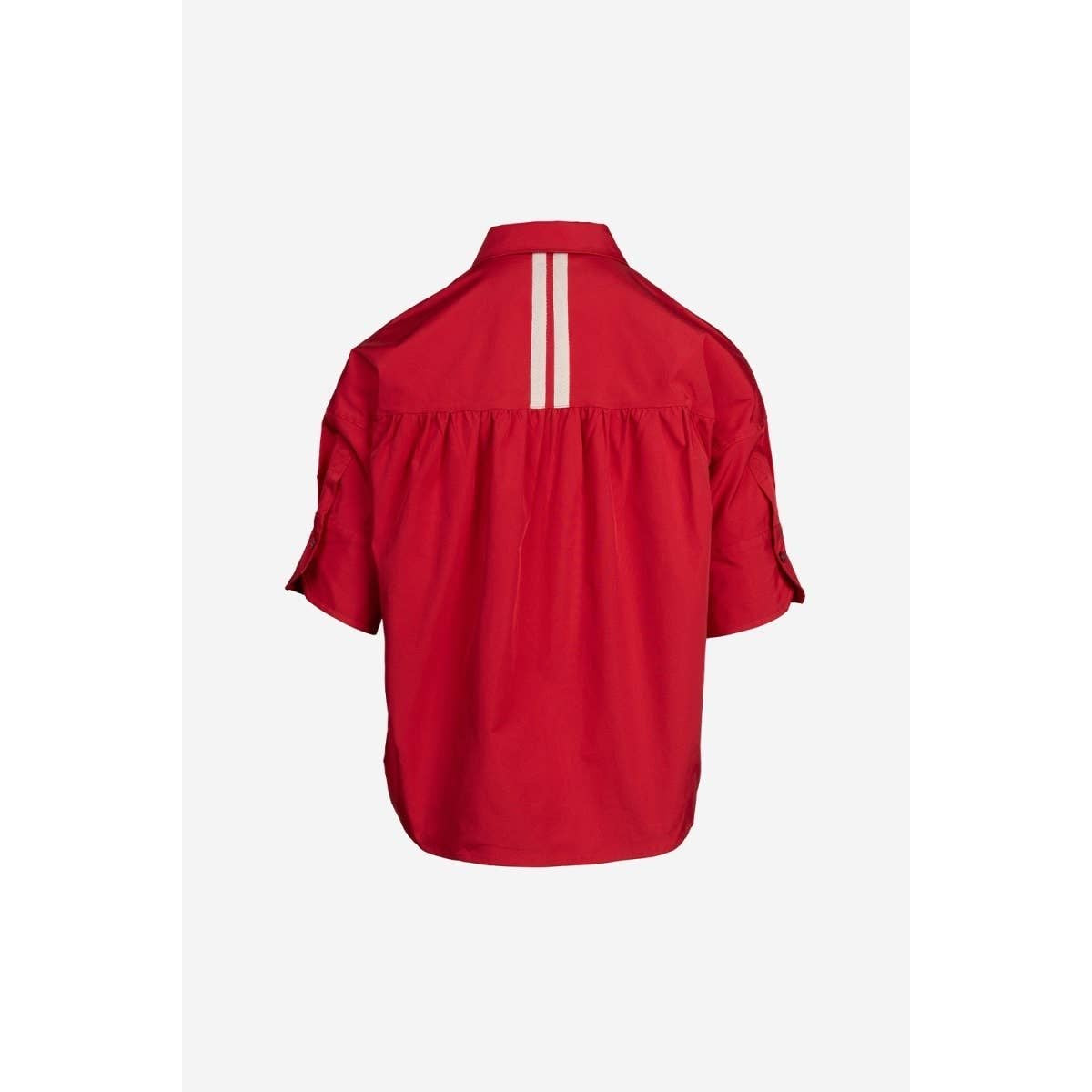 Collared Stripe Top
