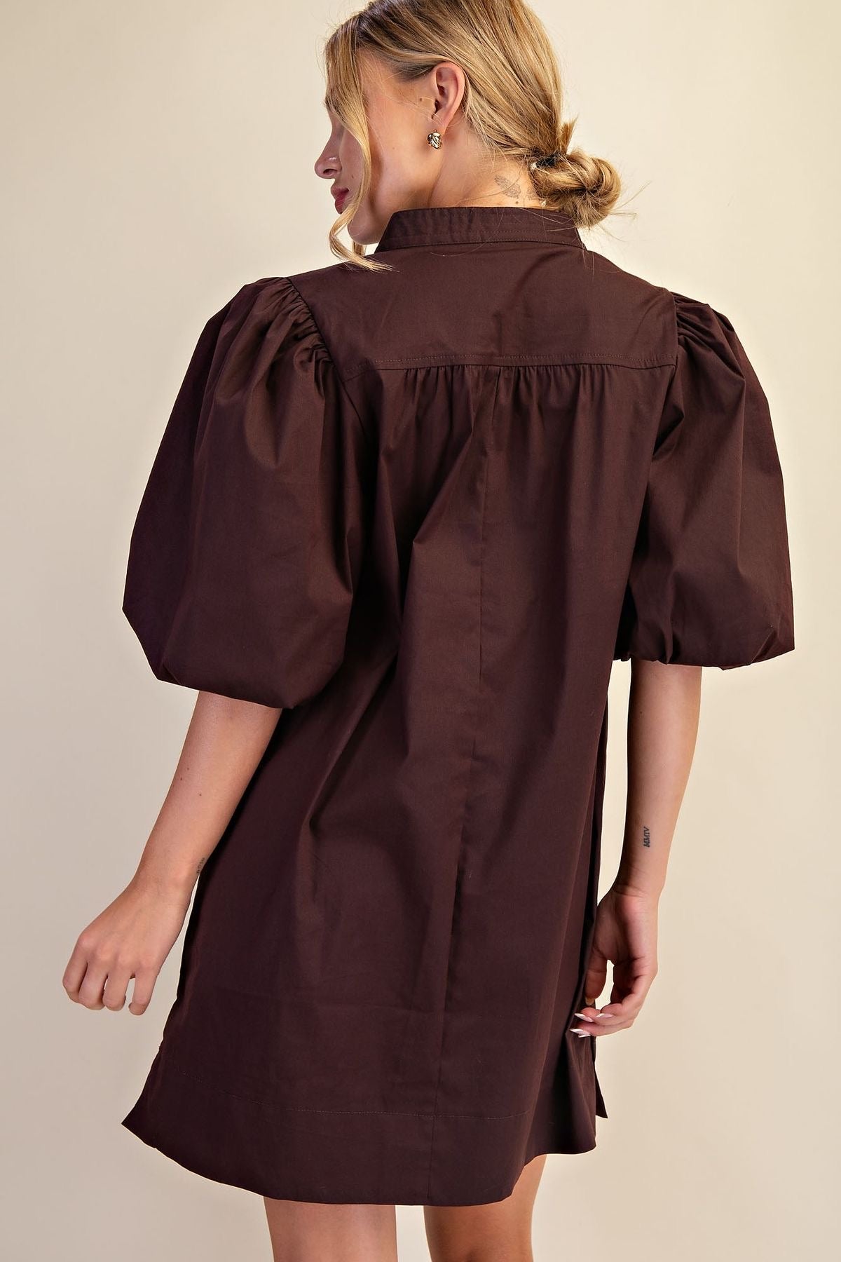 Mandarin Collar Dress sold by A Velvet Window