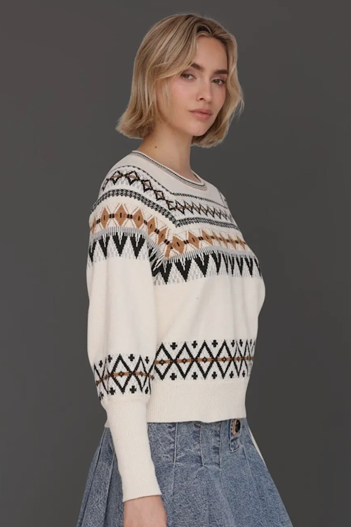 Premium Label - Aspen Sweater sold by A Velvet Window