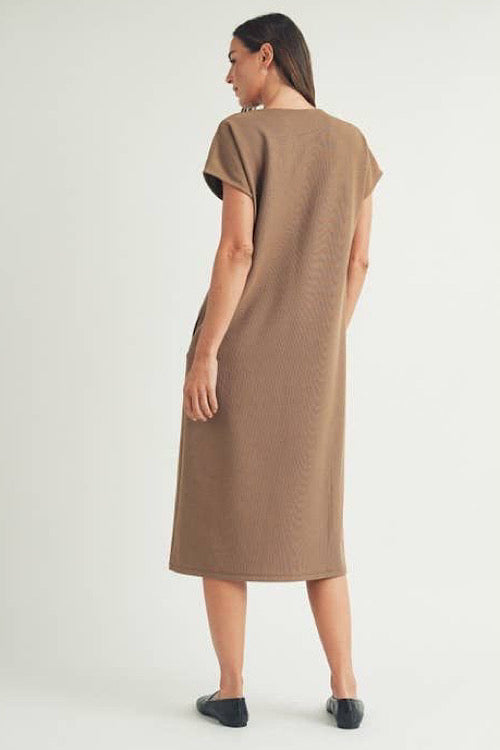 V-Neck Tshirt Maxi Dress sold by A Velvet Window