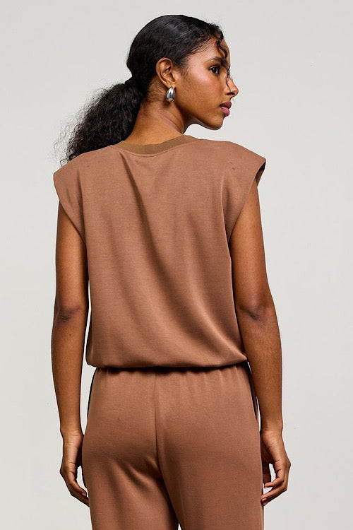 Cap Sleeve Modal Tee sold by A Velvet Window
