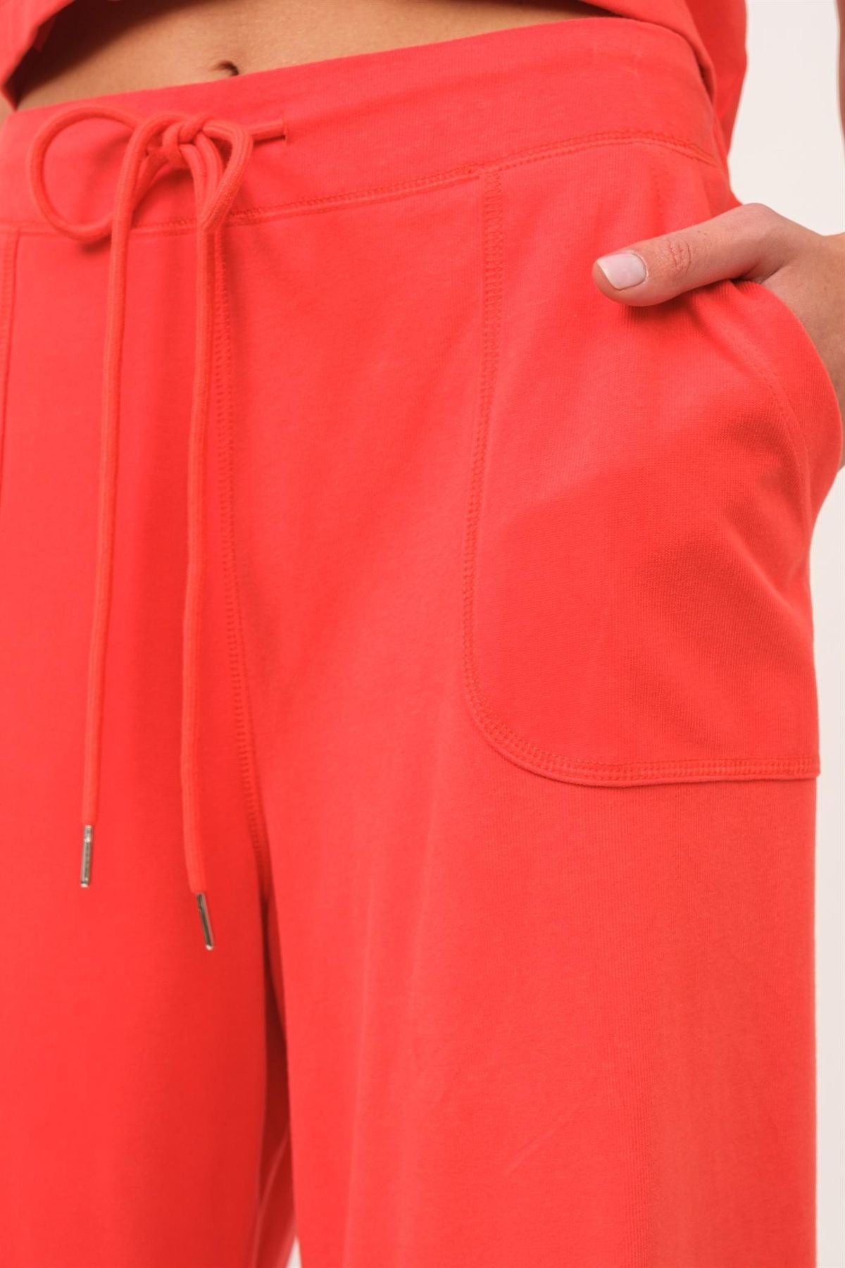 The Lounge Edit - Wide Leg Crop Pants sold by A Velvet Window
