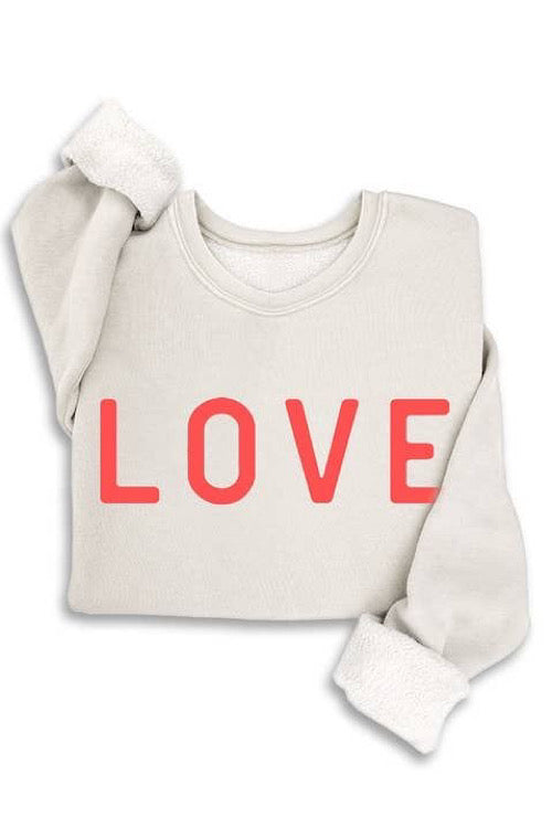 LOVE Graphic Sweatshirt sold by A Velvet Window