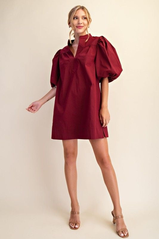 Mandarin Collar Dress sold by A Velvet Window