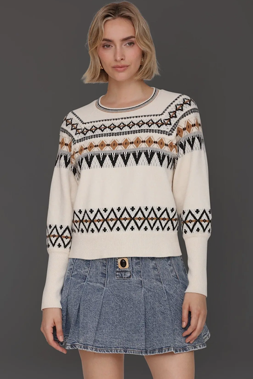 Premium Label - Aspen Sweater sold by A Velvet Window