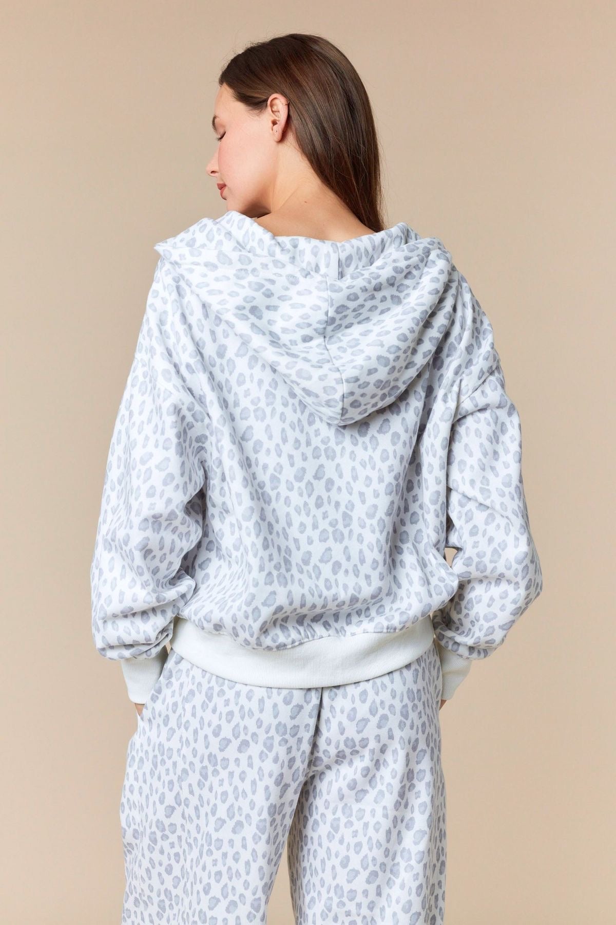Leopard Print Hoodie sold by A Velvet Window
