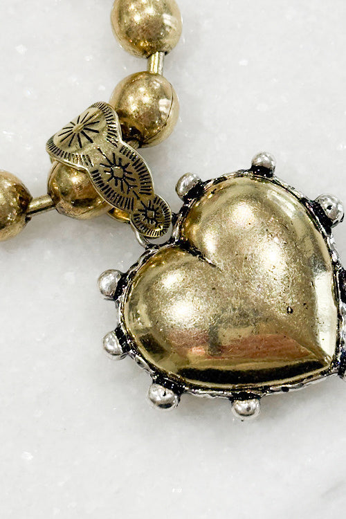 A Cowboy’s Heart Necklace
