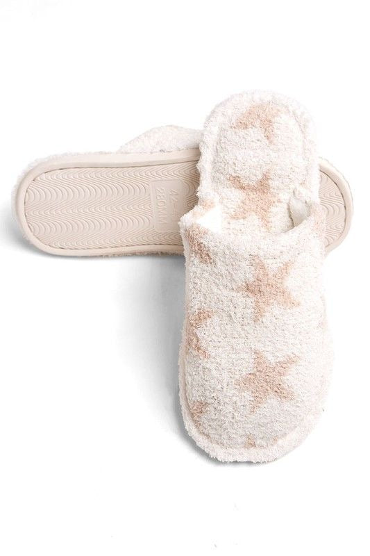 Ivory Star Cozy Slipper sold by A Velvet Window