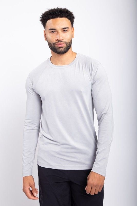 MEN'S Long Sleeve Micro-Perforated Active Tee sold by A Velvet Window