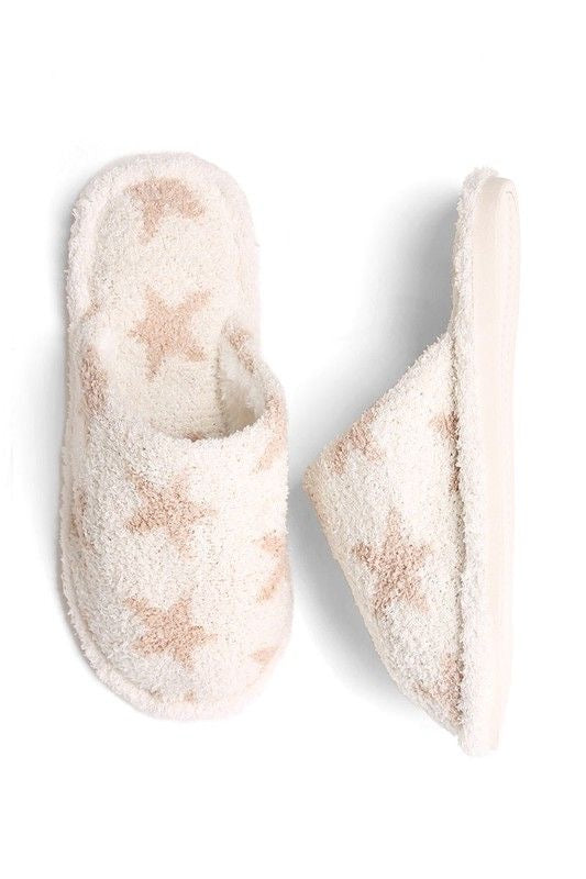 Ivory Star Cozy Slipper sold by A Velvet Window