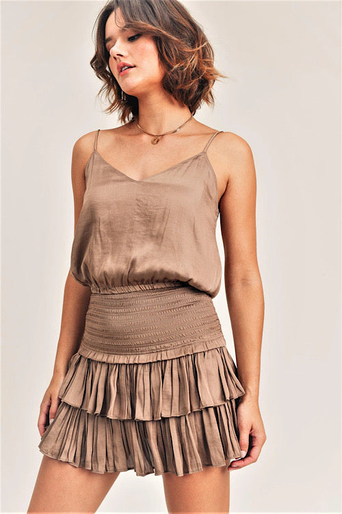 Reset Mocha Crop Top