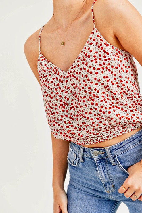 Reset Rose Crop Top sold by A Velvet Window