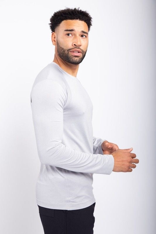 MEN'S Long Sleeve Micro-Perforated Active Tee sold by A Velvet Window