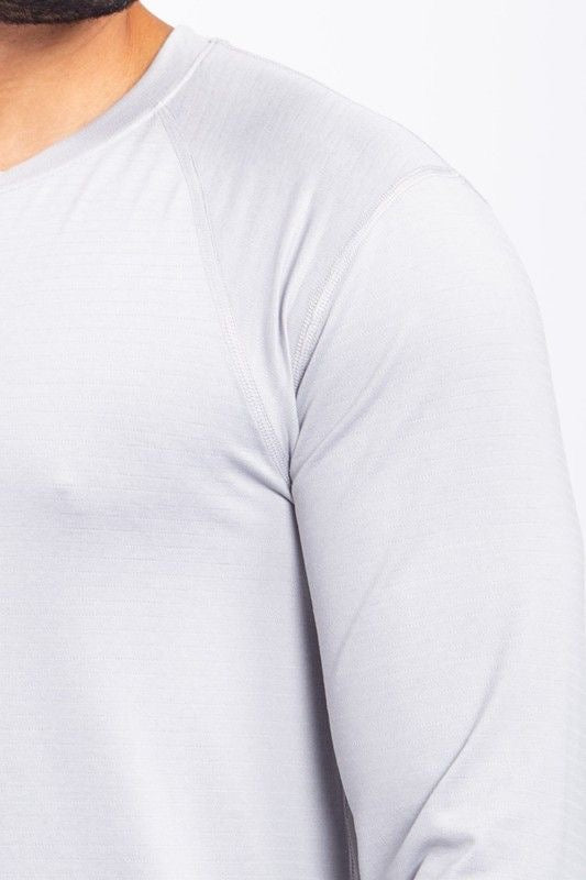 MEN'S Long Sleeve Micro-Perforated Active Tee sold by A Velvet Window