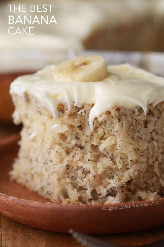 The Best Banana Cake