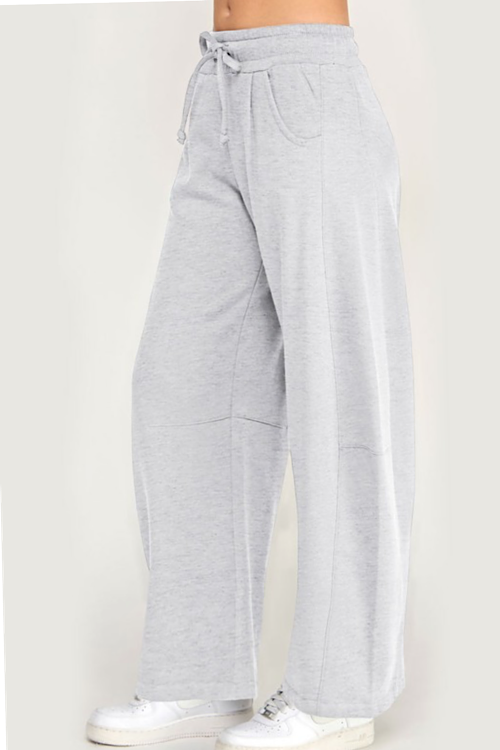 Fleece Baggy Barrel Sweatpants sold by A Velvet Window