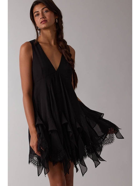 Chiffon Ruffle Dress sold by A Velvet Window