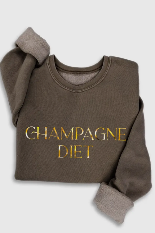 Champagne Diet Sweatshirt