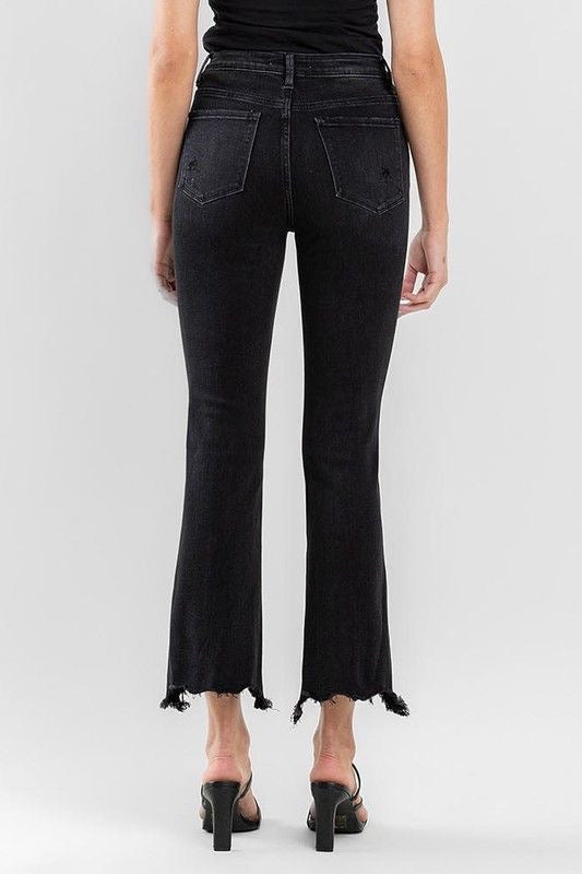 Black Ankle Bootcut Jeans sold by A Velvet Window