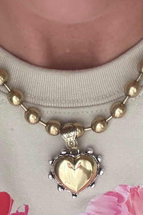A Cowboy’s Heart Necklace