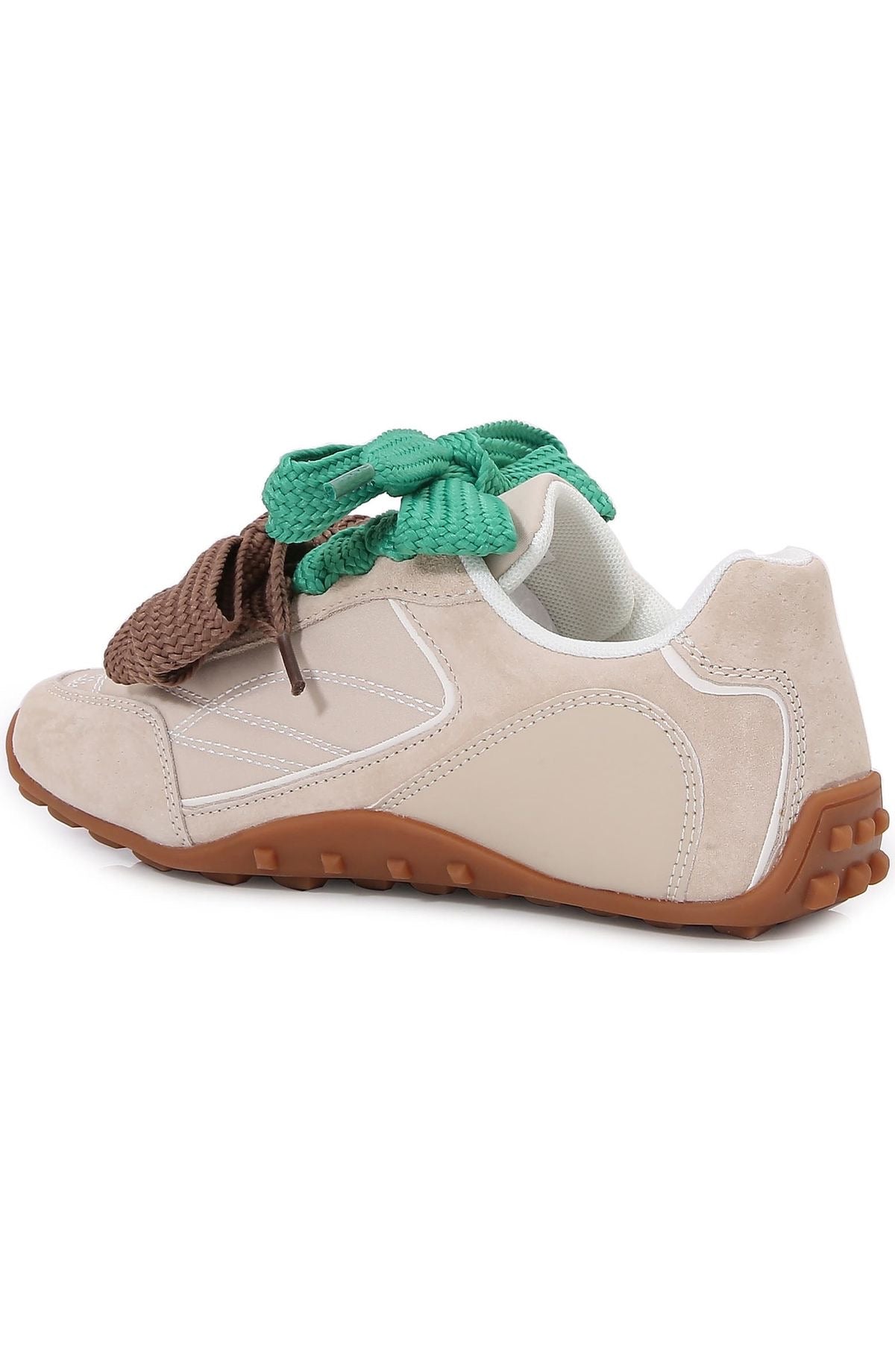 Double Ribbon Lace Up Sneaker sold by A Velvet Window