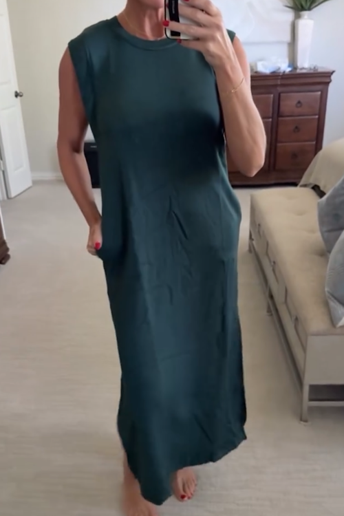 Jersey Knit Tank Dress