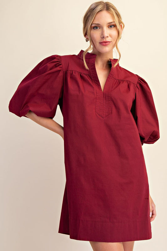 Mandarin Collar Dress sold by A Velvet Window