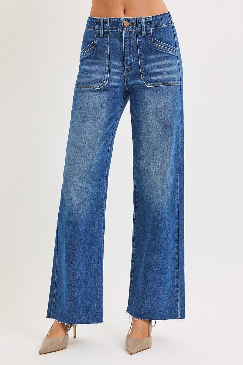 Risen Patch Pocket Jeans sold by A Velvet Window