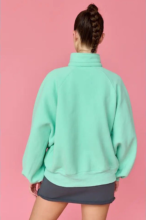 Seafoam Sweatshirt sold by A Velvet Window