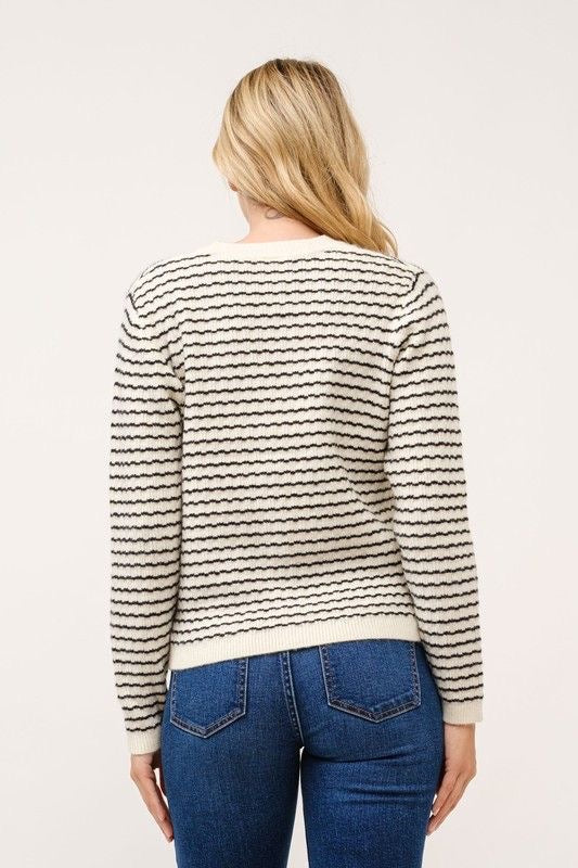 Stripe Cardigan sold by A Velvet Window