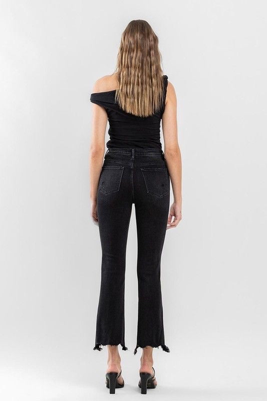 Black Ankle Bootcut Jeans sold by A Velvet Window