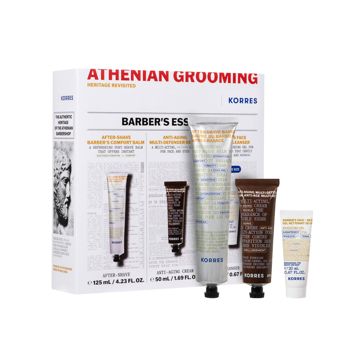 Korres Gift Set for Men sold by A Velvet Window
