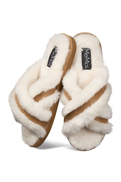 MeMoi Plush Slipper sold by A Velvet Window
