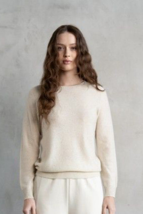 Sparkled Crew Neck Wool Sweater sold by A Velvet Window