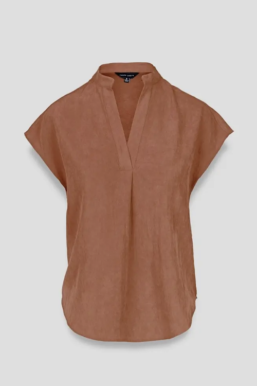 Suede Touch VNeck Top