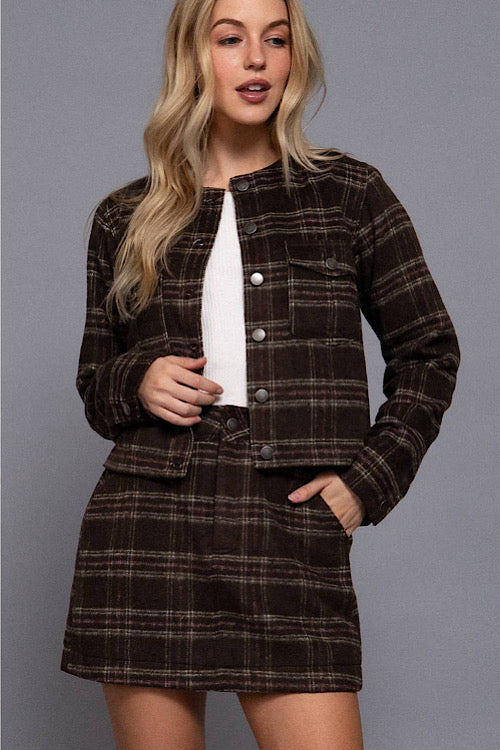 Plaid Jacket sold by A Velvet Window