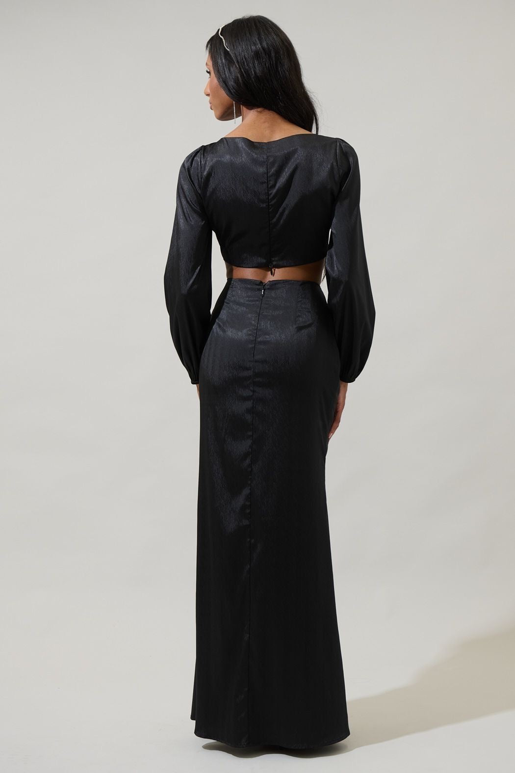 Tulia Black Maxi Dress