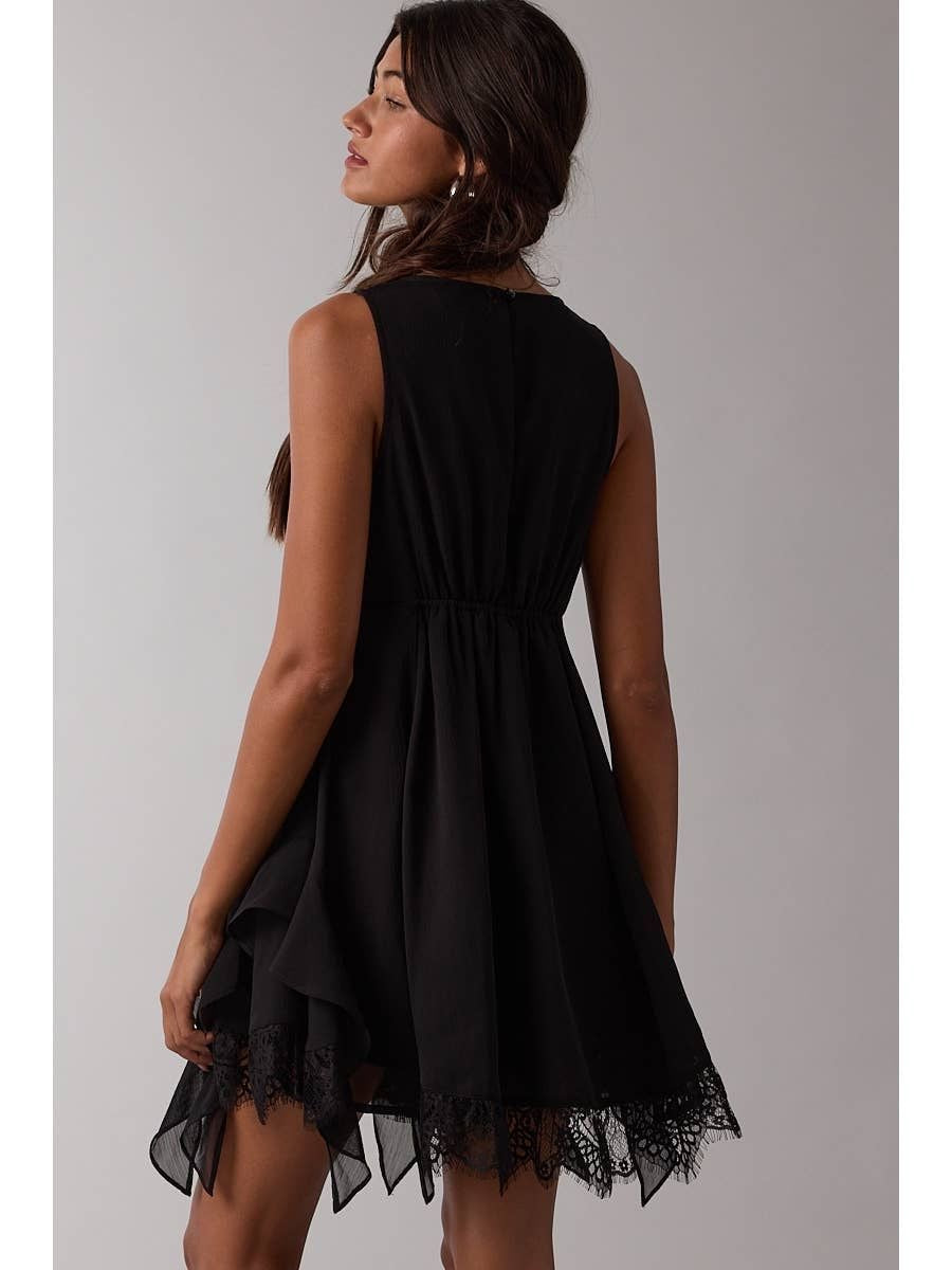 Chiffon Ruffle Dress sold by A Velvet Window