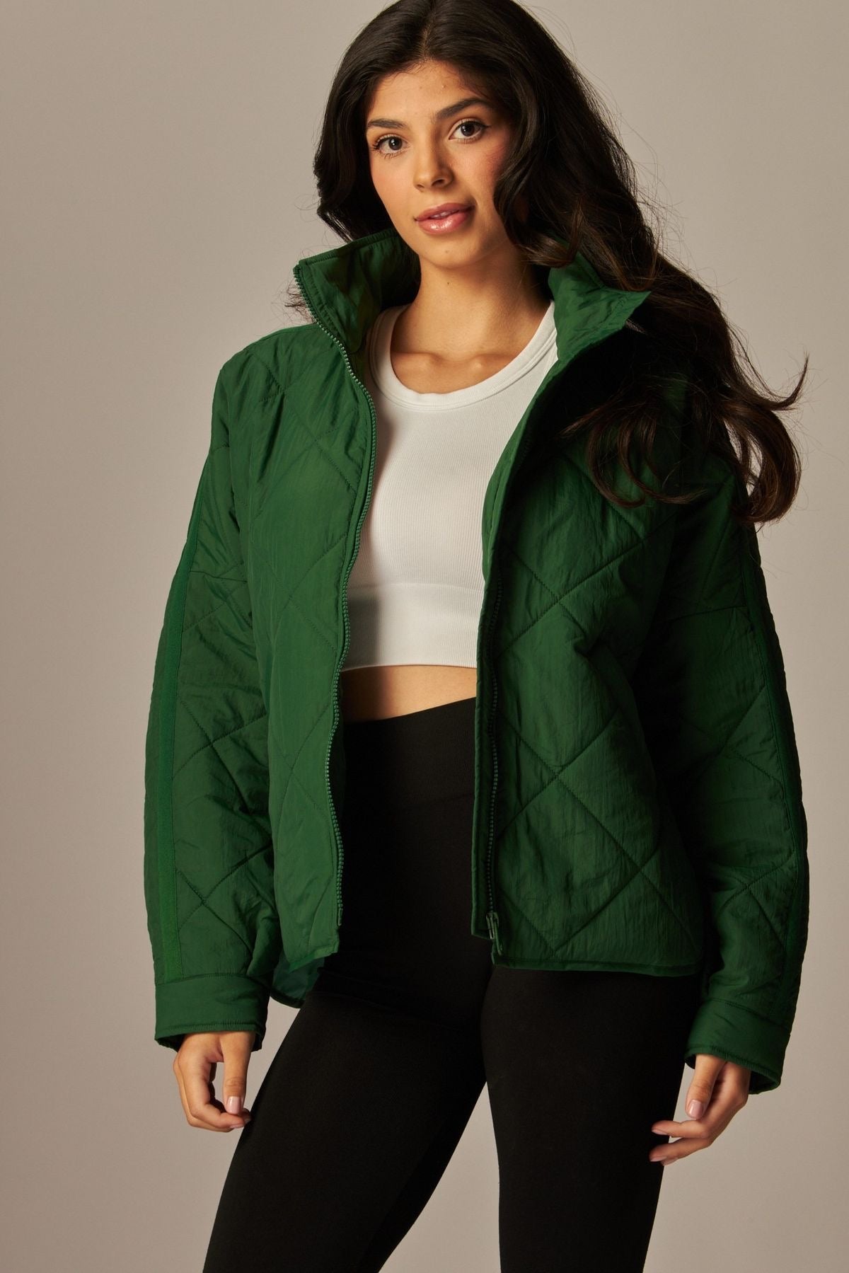 Quilted Pippa Puffer Jacket sold by A Velvet Window