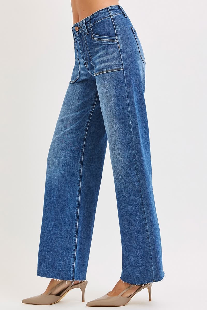 Risen Patch Pocket Jeans sold by A Velvet Window