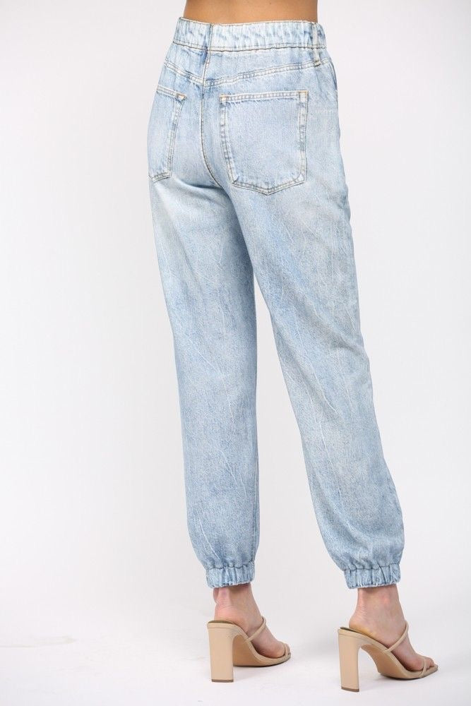 Jogger Style Sweatpant Jeans sold by A Velvet Window