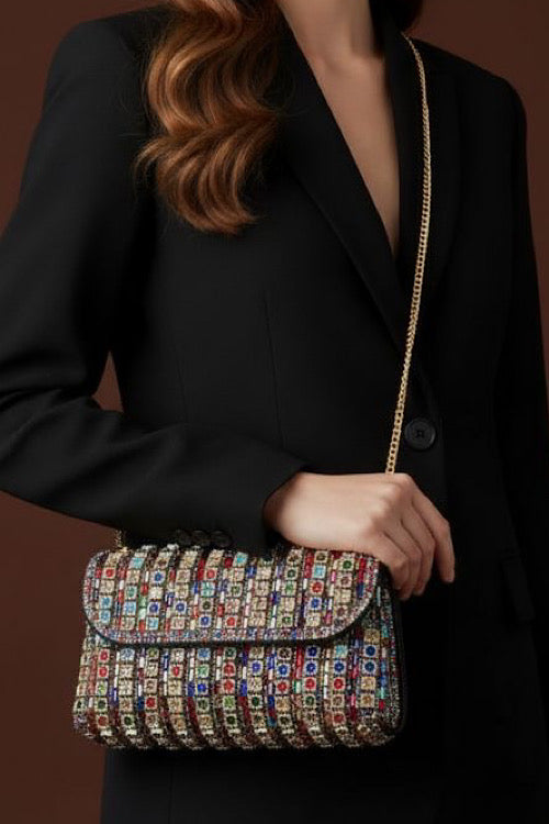 Avoir Jeweled Bag sold by A Velvet Window