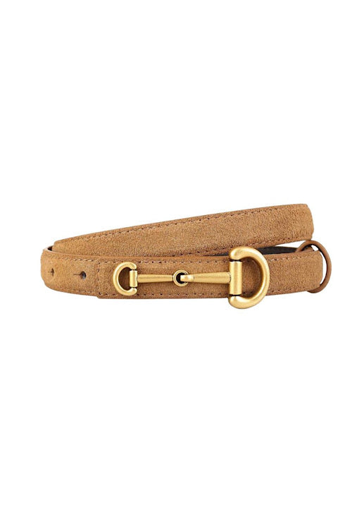 Tan Suede Dressage Belt sold by A Velvet Window