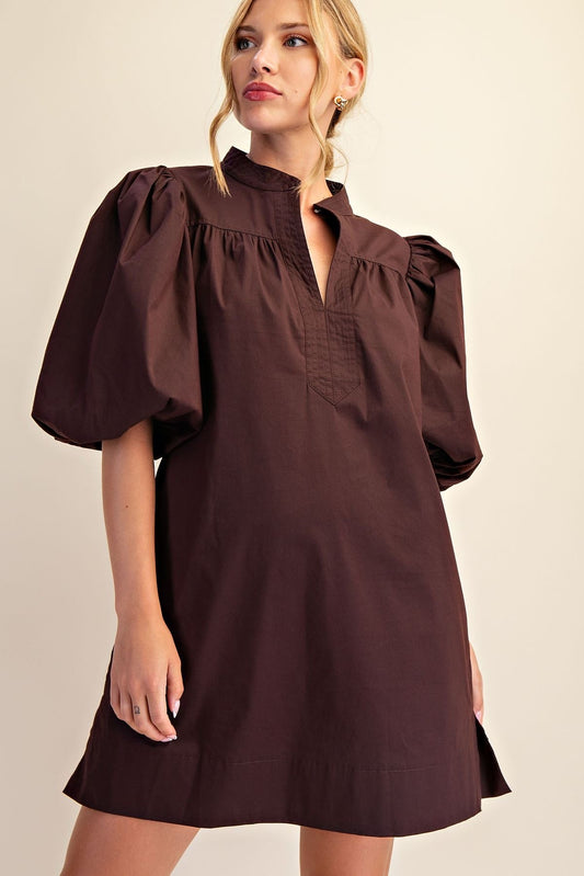 Mandarin Collar Dress sold by A Velvet Window