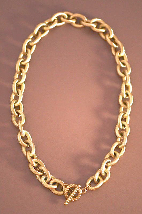 18k Chain Necklace sold by A Velvet Window